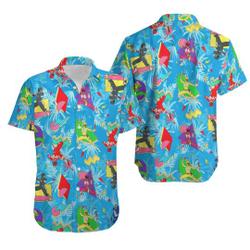 Mighty Morphin Power Ranger Hawaiian Shirt Gift For Your Girlfriend Boyfriend Gift For Love Gift For Friend Best Valentine Present Holiday Gift