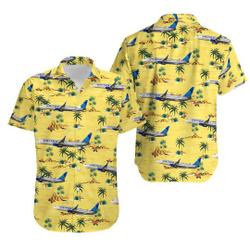 United Airlines Boeing 737-824 Hawaiian Shirt Gift For Your Girlfriend Boyfriend Gift For Love Gift For Friend Best Valentine Present Holiday Gift