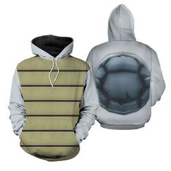 Mario Dry Bones Halloween Cosplay 3D All Over Printed Unisex Hoodie
