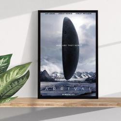 Arrival - Movie Print - Minimalist Movie Poster Meaningful Gift For Family Gift For Boyfriend Valentine Gift Birthday Gift Holiday Gift