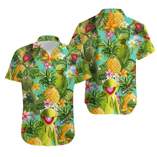 The Muppet Tropical Hawaiian Shirt/ Animal Muppet Hawaiian Shirt Gift For Your Girlfriend Boyfriend Gift For Love Gift For Friend Best Valentine Present Holiday Gift