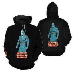 Hulk Hogan Inspired Whatcha Gonna Do Hoodie