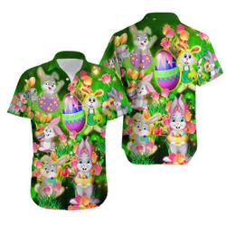 Easter Bunny Hawaiian Shirt Gift For Your Girlfriend Boyfriend Gift For Love Gift For Friend Best Valentine Present Holiday Gift