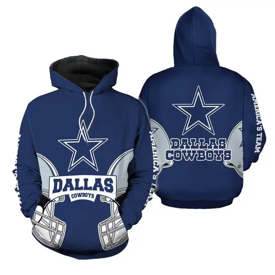 Dallas Cowboys 3D Hoodie