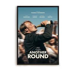 Another Round (2020) Movie Premium Matte Vertical Poster Meaningful Gift For Family Gift For Boyfriend Valentine Gift Birthday Gift Holiday Gift