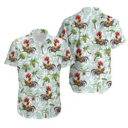 Funny Chicken Hawaiian Shirt/ Chicken Hawaiian Gift For Your Girlfriend Boyfriend Gift For Love Gift For Friend Best Valentine Present Holiday Gift