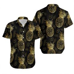 Unisex Pineapple Hawaiian Shirt Gift For Your Girlfriend Boyfriend Gift For Love Gift For Friend Best Valentine Present Holiday Gift