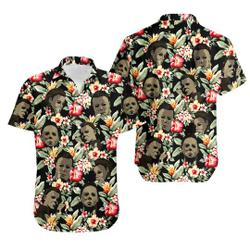Michael Myers Hawaiian Shirt Gift For Your Girlfriend Boyfriend Gift For Love Gift For Friend Best Valentine Present Holiday Gift