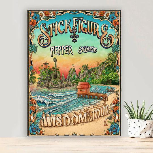 Wisdom Summer Tour 2023 Poster Meaningful Gift For Family Gift For Boyfriend Valentine Gift Birthday Gift Holiday Gift