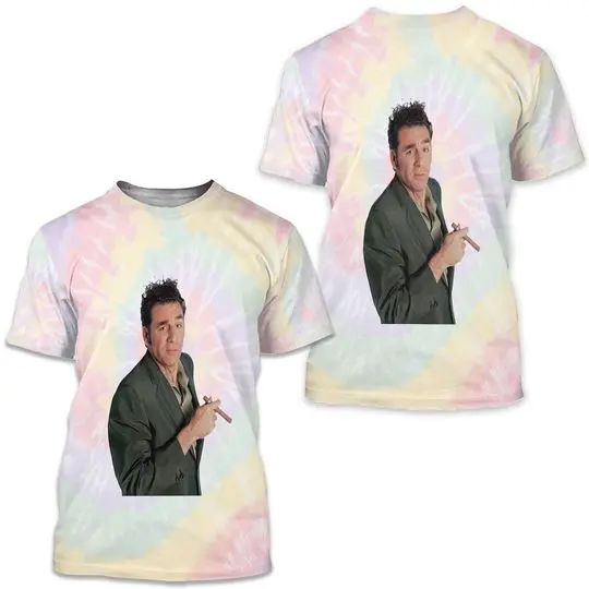 Tie-Dye Cosmo Kramer T-shirt Meaningful Gift For Family Gift For Boyfriend Valentine Gift