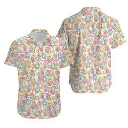 Princess Peach Hawaiian Shirt Super Mario Beach Hawaiian Shirt Gift For Your Girlfriend Boyfriend Gift For Love Gift For Friend Best Valentine Present Holiday Gift