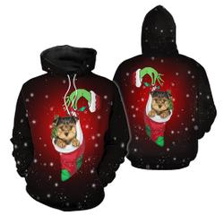 Christmas Yorkshire Terrier 3D Hoodie
