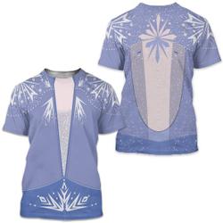 Elsa T-shirt inspired by the Frozen 2 dress 3D Shirt Meaningful Gift For Family Gift For Boyfriend Valentine Gift