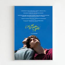 Call Me by Your Name Movie Poster Quality Glossy Meaningful Gift For Family Gift For Boyfriend Valentine Gift Birthday Gift Holiday Gift