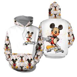 Disney Mickey 3D Hoodie Meaningful Gift For Love Holiday Gift