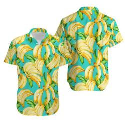 Summer Aloha Banana Hawaiian Shirt Gift For Your Girlfriend Boyfriend Gift For Love Gift For Friend Best Valentine Present Holiday Gift
