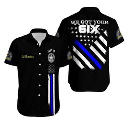Dallas Police Department Button Shirt Gift For Your Girlfriend Boyfriend Gift For Love Gift For Friend Best Valentine Present Holiday Gift