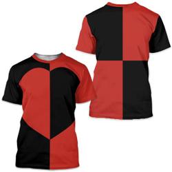 Alice in Wonderland Costume, Queen Of Hearts Shirt Meaningful Gift For Family Gift For Boyfriend Valentine Gift