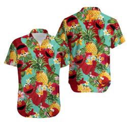 Elmo Sesame Street Tropical Hawaiian Shirt Gift For Your Girlfriend Boyfriend Gift For Love Gift For Friend Best Valentine Present Holiday Gift