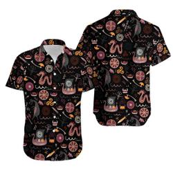 Vikings pattern 3D All Over Printed Hawaiian Shirt Gift For Your Girlfriend Boyfriend Gift For Love Gift For Friend Best Valentine Present Holiday Gift