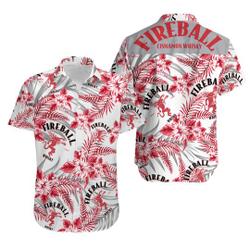 Fireball Hawaiian Shirt H286T Gift For Your Girlfriend Boyfriend Gift For Love Gift For Friend Best Valentine Present Holiday Gift