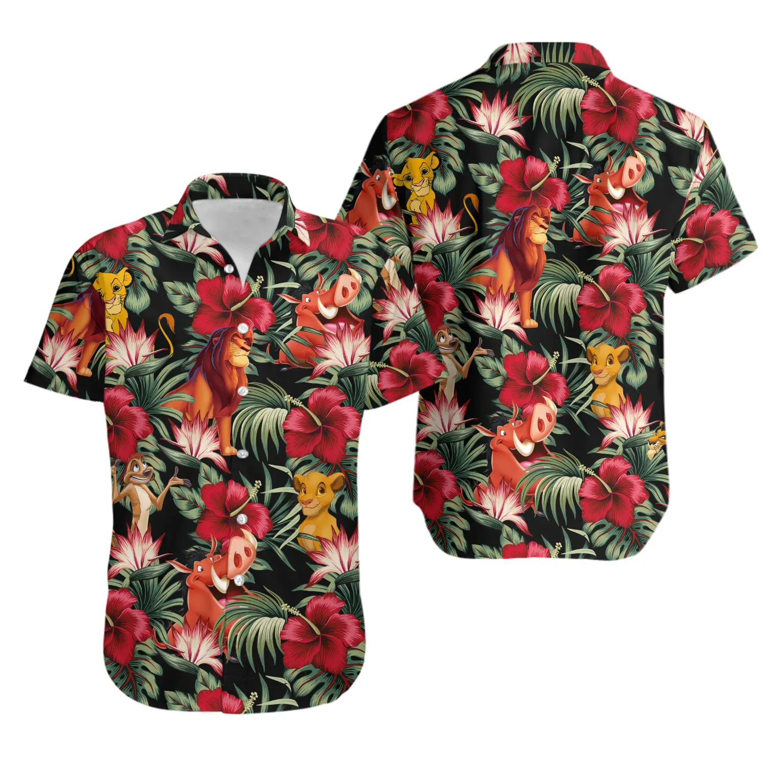 Lion King Disney Hawaiian Shirt, Disney Simba Shirt Gift For Your Girlfriend Boyfriend Gift For Love Gift For Friend Best Valentine Present Holiday Gift
