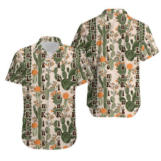 Mufasa Lion King Cactus Summer Tropical Hawaiian Shirt Gift For Your Girlfriend Boyfriend Gift For Love Gift For Friend Best Valentine Present Holiday Gift