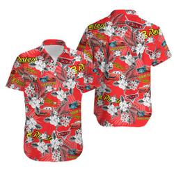 Lightning Mcqueen  Red Black White Hawaiian Flowers Pattern Gift For Your Girlfriend Boyfriend Gift For Love Gift For Friend Best Valentine Present Holiday Gift