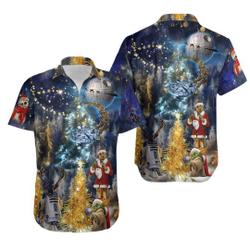Disney Star Wars Christmas Hawaiian Shirt Gift For Your Girlfriend Boyfriend Gift For Love Gift For Friend Best Valentine Present Holiday Gift