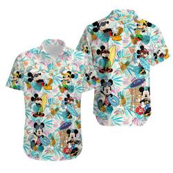 Disney Hawaiian Shirt, Mickey and Friends Shirt Gift For Your Girlfriend Boyfriend Gift For Love Gift For Friend Best Valentine Present Holiday Gift