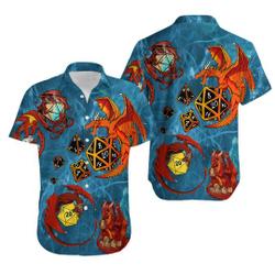 D&D Dragons Hawaiian Shirt Gift For Your Girlfriend Boyfriend Gift For Love Gift For Friend Best Valentine Present Holiday Gift