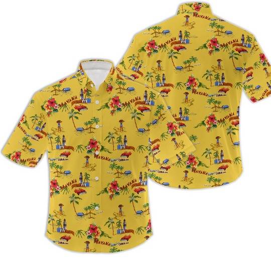 Havana Paradise Hawaiian Shirt Gift For Your Girlfriend Boyfriend Gift For Love Gift For Friend Best Valentine Present Holiday Gift