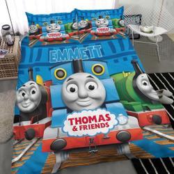 Personalized Thomas The Train Bedding Set Gift For Your Girlfriend Boyfriend Gift For Love Gift For Friend Best Valentine Present Holiday Gift