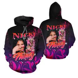 Nicki Minaj Rap Hip Hop 90s Retro Vintage Unisex 3D Hoodie