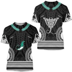 Manta Ray 3D Printed T Shirt Meaningful Gift For Family Gift For Boyfriend Valentine Gift