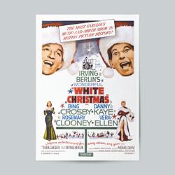 White Christmas Movie Poster Meaningful Gift For Family Gift For Boyfriend Valentine Gift Birthday Gift Holiday Gift