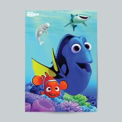 Finding Dory - Dory Wall Poster Meaningful Gift For Family Gift For Boyfriend Valentine Gift Birthday Gift Holiday Gift