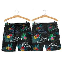 Camper Tropical Hawaiian Shirt Camping Shirt Gift for Camping lovers Hawaii Gift For Your Girlfriend Boyfriend Gift For Love Gift For Friend Best Valentine Present Holiday Gift