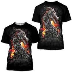 ���������Tattoo and Dungeon Dragon and Angel Tshirt Meaningful Gift For Family Gift For Boyfriend Valentine Gift