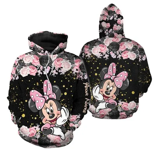 Personalized Minnie Mouse Disney Hoodie