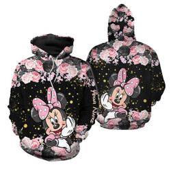 Personalized Minnie Mouse Disney Hoodie