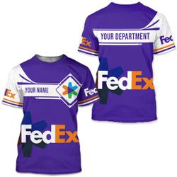 FedEx 3D Tshirt Meaningful Gift For Family Gift For Boyfriend Valentine Gift