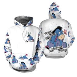 Eeyore Hoodie, Personalized Eeyore Hoodie
