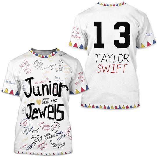 The Eras Tour Junior Jewels You Belong with Me 3D Shirt Meaningful Gift For Family Gift For Boyfriend Valentine Gift