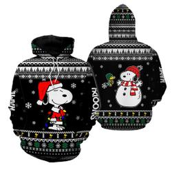 Cartoon Character Snoopy Winter Hoodie