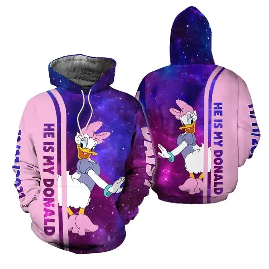 Donald Duck And Daisy Hoodie