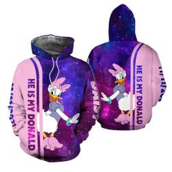 Donald Duck And Daisy Hoodie