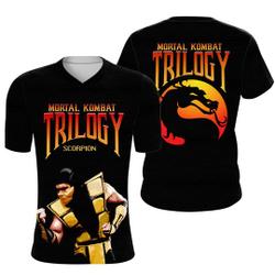 Mortal Kombat 1 Scorpion 3D Printed Shirt Meaningful Gift For Family Gift For Boyfriend Valentine Gift