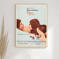 Romeo and Juliet 1968 Vintage Poster Meaningful Gift For Family Gift For Boyfriend Valentine Gift Birthday Gift Holiday Gift