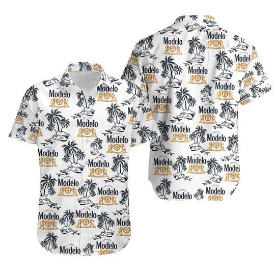 Modelo Hawaiian Shirt, Modelo Holiday Shirts Gift For Your Girlfriend Boyfriend Gift For Love Gift For Friend Best Valentine Present Holiday Gift